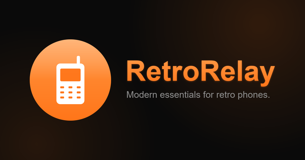 RetroRelay — modern essentials for retro phones